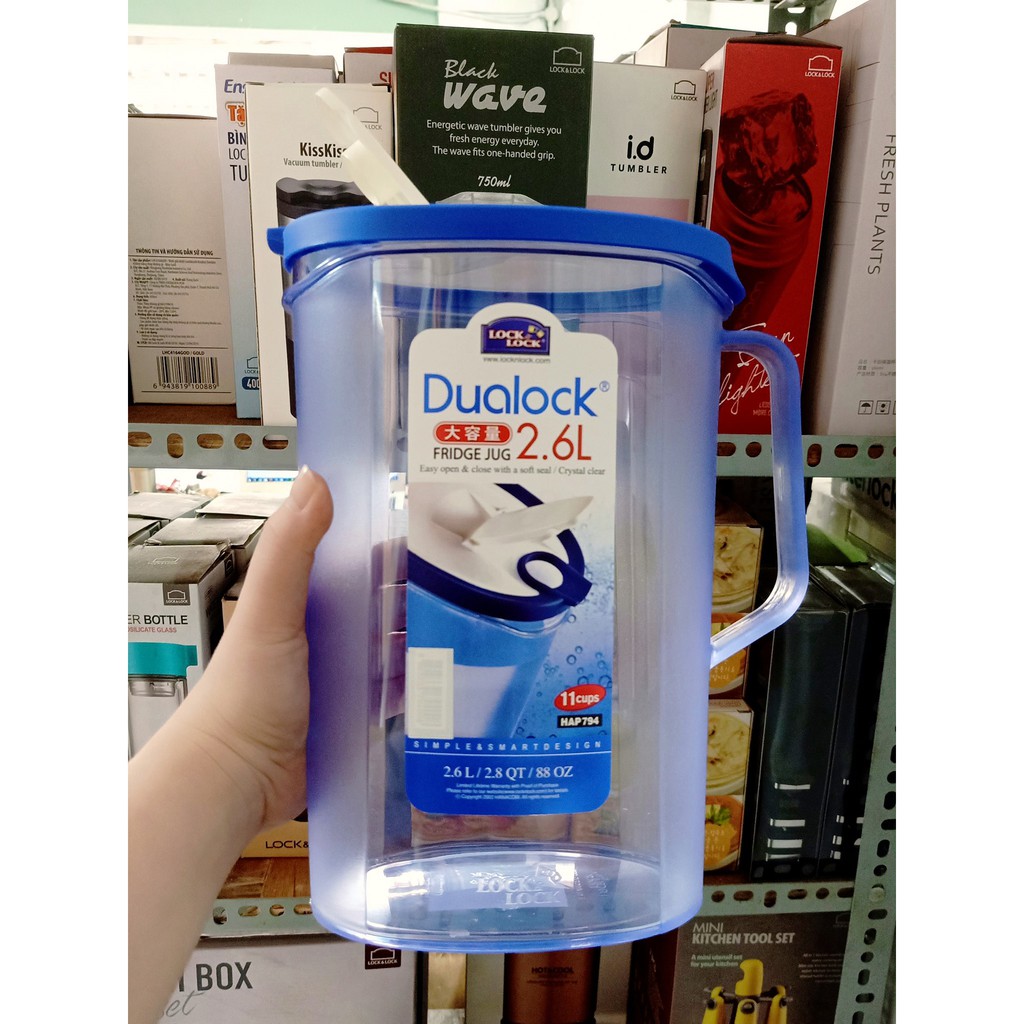 BÌNH ĐỰNG NƯỚC 2.6L LOCK&LOCK-HAP794