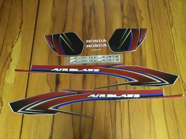 Bộ tem Airblade 2008 màu đỏ