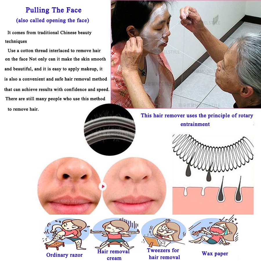 Máy Tẩy Lông Mặt Cầm Tay Tiện Dụng