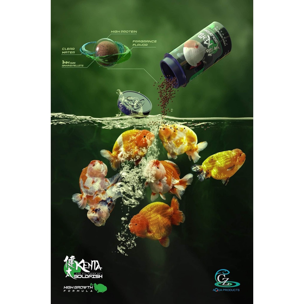 Cám Kenta High Growth 180g - Siêu Tăng Trưởng 50% Protein (Hàng Công Ty)