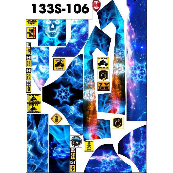 Tem trùm xe điện 133s 106