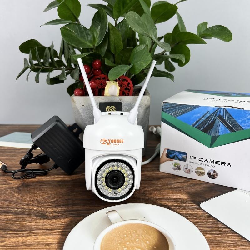 Camera yoosee ngoài trời PTZ 37Led xoay 360, Full HD siêu nét, ban đêm có màu - Camera ngoài trời yoosee PTZ 37Led