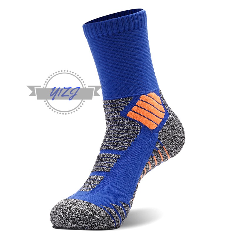 Cặp vớ thể thao bằng cotton thiết kế chống trượt tiện lợi hỗ trợ tập luyện bóng đá | BigBuy360 - bigbuy360.vn