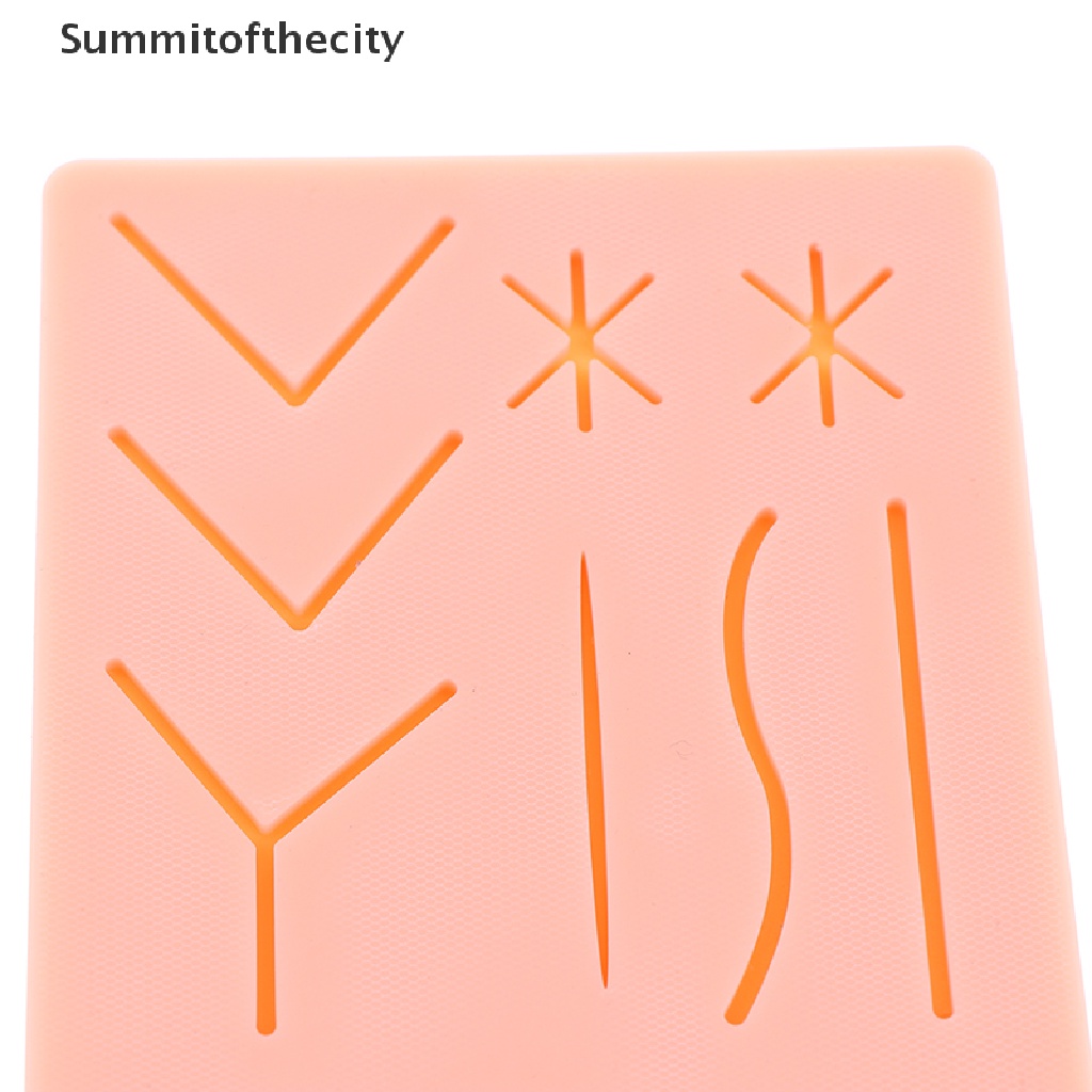 Summitofthecity Đệm Da Giả Mini Bằng Silicone Hỗ Trợ Luyện Tập Phẫu Thuật