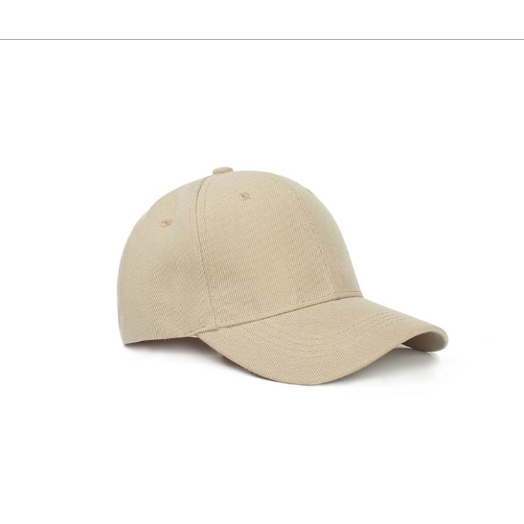 Mũ lưỡi trai màu trơn đơn giản cho nam nữ nhiều màu tuỳ chọn