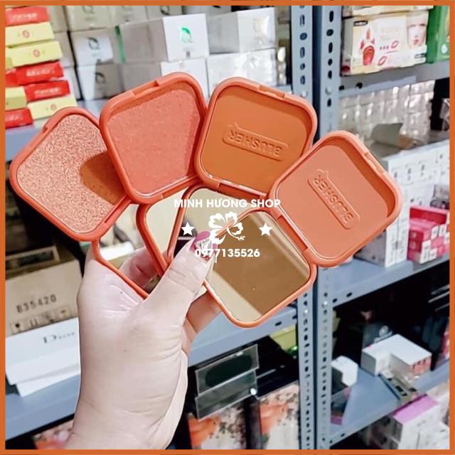 Phấn má nhiều tông màu cam / hồng cam / nhũ ( Hàng chuẩn )