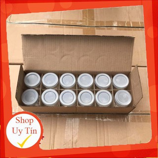 Combo 20 Hũ thủy tinh làm sữa chua có nắp
