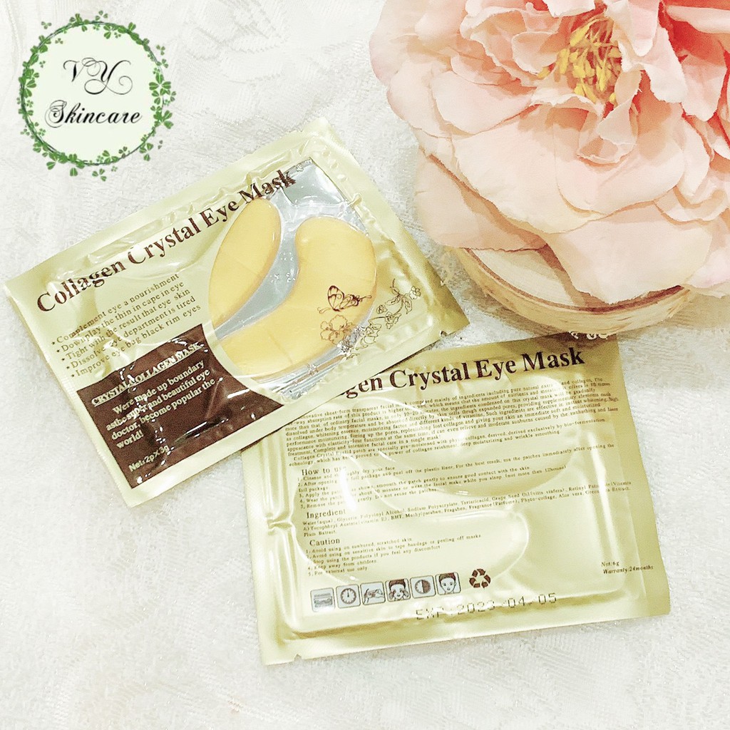 Mặt nạ mắt mask Collagen Crystal Eyelid Patch