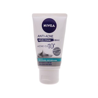 Sữa rửa mặt bùn khoáng Nivea ngừa mụn 50g