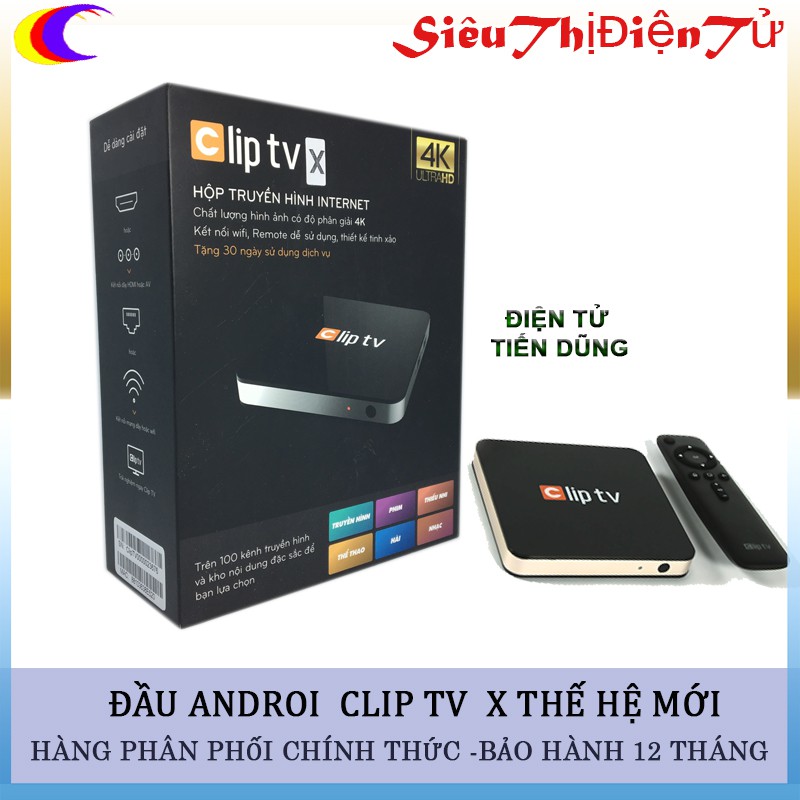 ANDROID TV BOX CLIP TV X