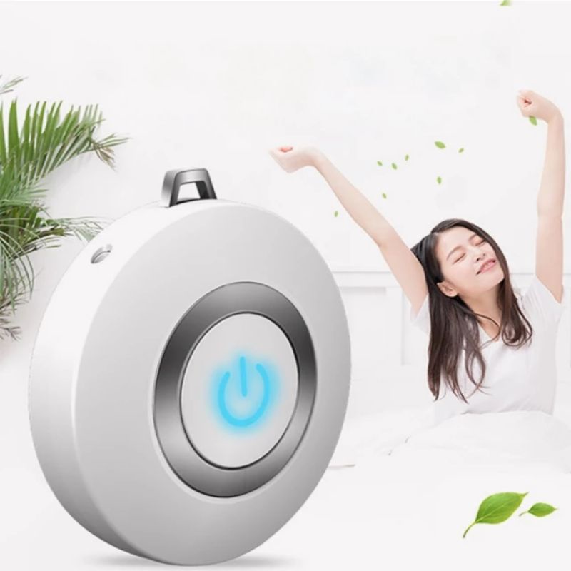 Máy lọc không khí đeo cổ lọc khí Ion Âm chất lượng cao.