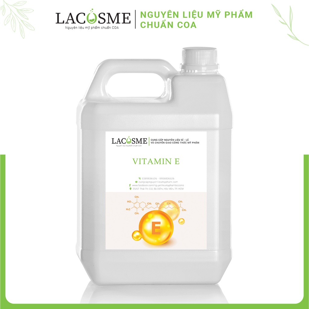 Vitamin E dưỡng mượt chống lão hóa, chống rối tóc