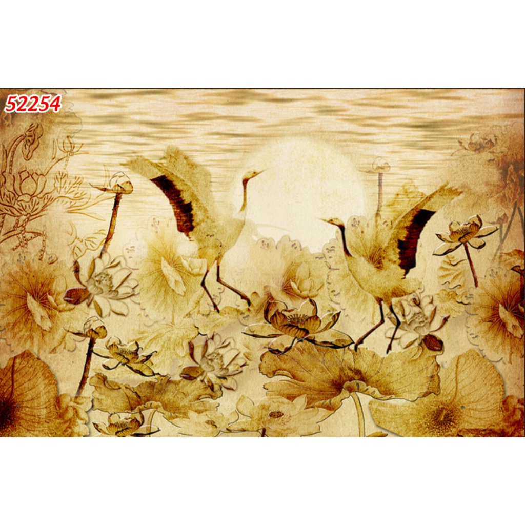 Tranh Trúc Chỉ Dán Phòng Thờ, Bàn Thờ 3D mẫu mới nhất năm nay