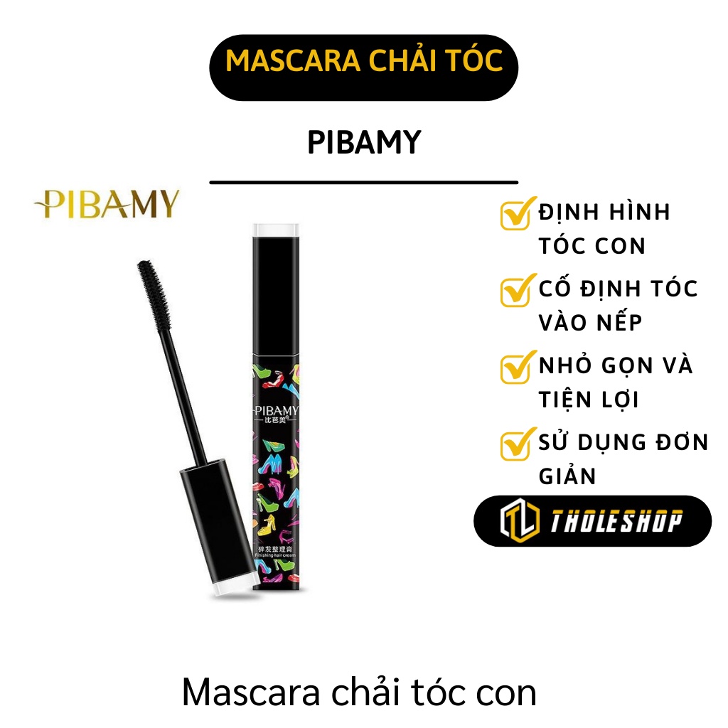 Chuốt Tóc Con - Mascara Pibamy Vuốt, Chải, Cố Định Tóc Con Gọn Gàng Vào Nếp 7963