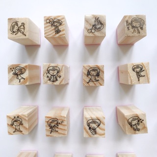 Con dấu gỗ stamp