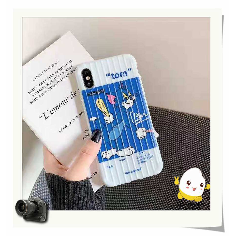 Ốp Điện Thoại Hình Tom Và Jerry Ngộ Nghĩnh Cho Iphone 11 Pro Max I 6 / 7 / 8 Plus | BigBuy360 - bigbuy360.vn