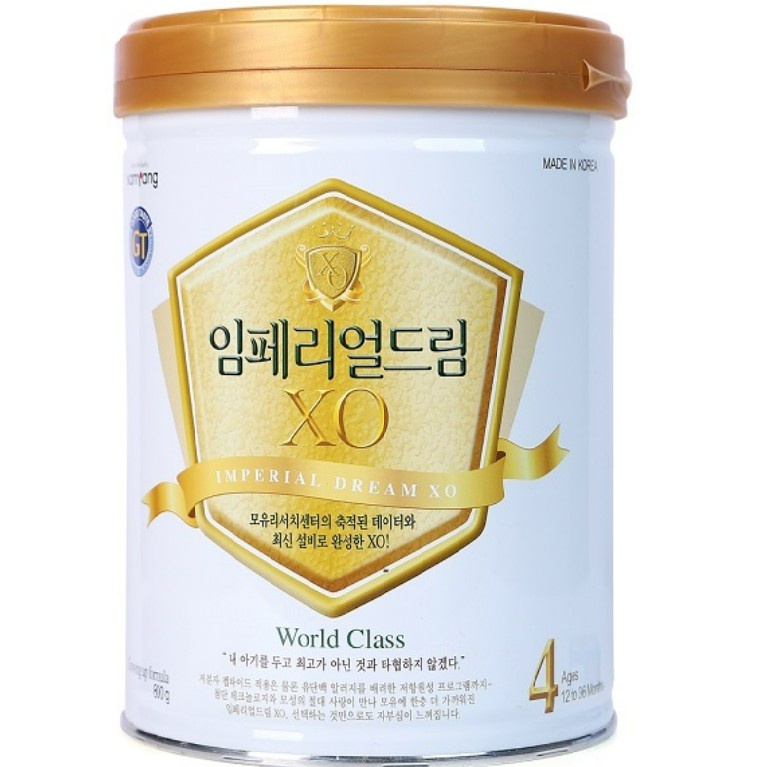 Sữa Bột Namyang Imperial Dream XO 4 GT Hàn Quốc 800g