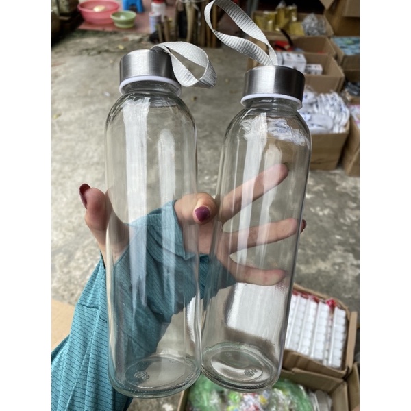 bình nước thuỷ tinh 500ml | BigBuy360 - bigbuy360.vn
