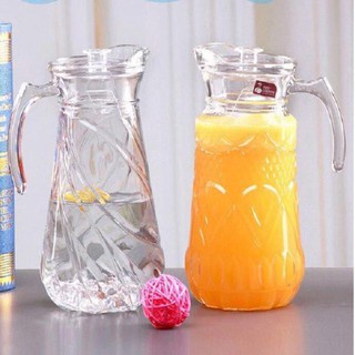 Bình Nước Thủy Tinh 𝑭𝑹𝑬𝑬𝑺𝑯𝑰𝑷 Bình thủy tinh rót nước 1,5L - bình đựng nước uống