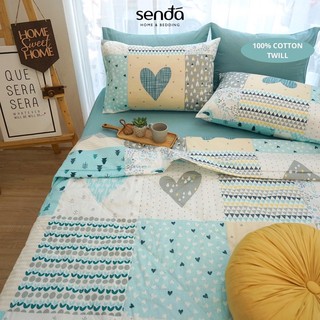 Bộ drap gối chăn 100% cotton lụa hàn quốc