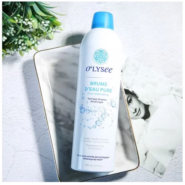 Xịt Khoáng Dưỡng Da O'Lysee Brume D'eau Pure Waterspray 400ML