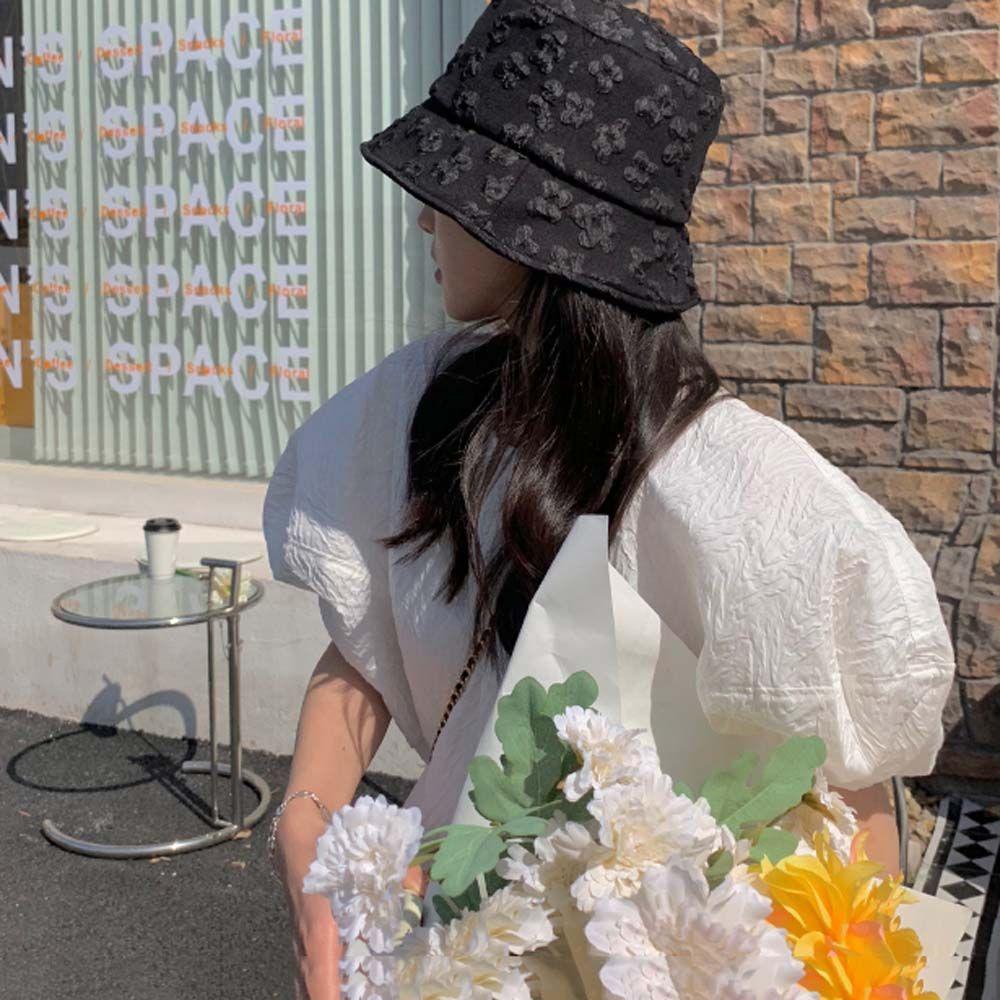 Nón Tai Bèo Chống Nắng Mỏng Màu Sắc Đơn Giản Thời Trang Cho Nữ
