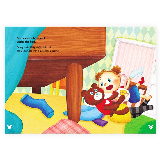 Truyện tranh song ngữ - Bessy Bừa Bộn | BigBuy360 - bigbuy360.vn