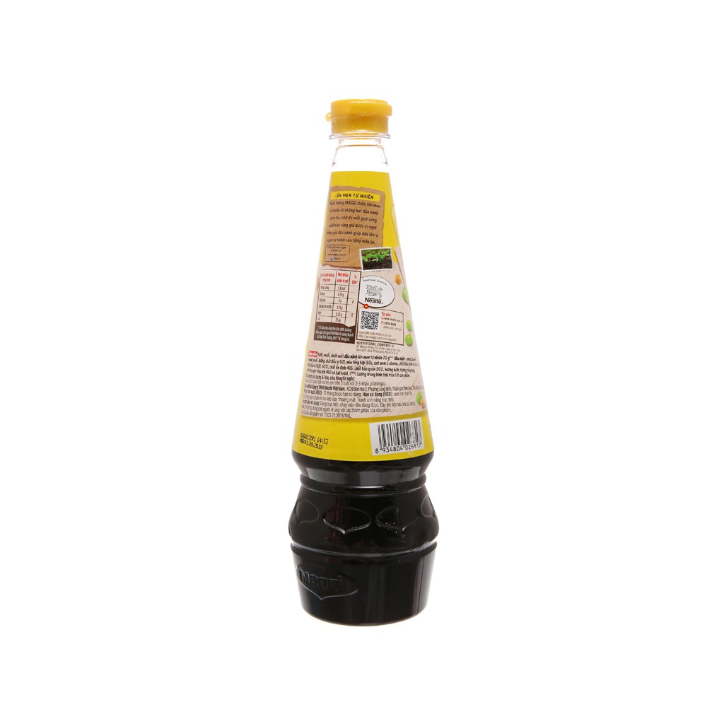 NƯỚC TƯƠNG MAGGI ĐẬU NÀNH 700ML