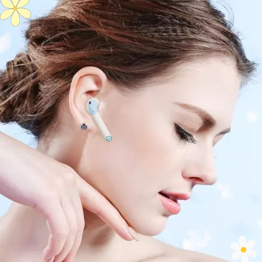 Tai Nghe Bluetooth J12 TWS 5.0 Có Micro Không Dây Nghe Gọi Cảm Ứng Chạm Âm Thanh Sống Động - J12_Trang