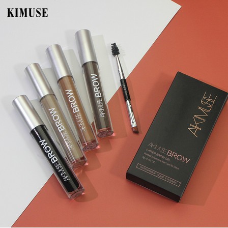 Gel kẻ lông mày Kimuse-Ks601 lâu trôi chống thấm nước 5 màu tùy chọn
