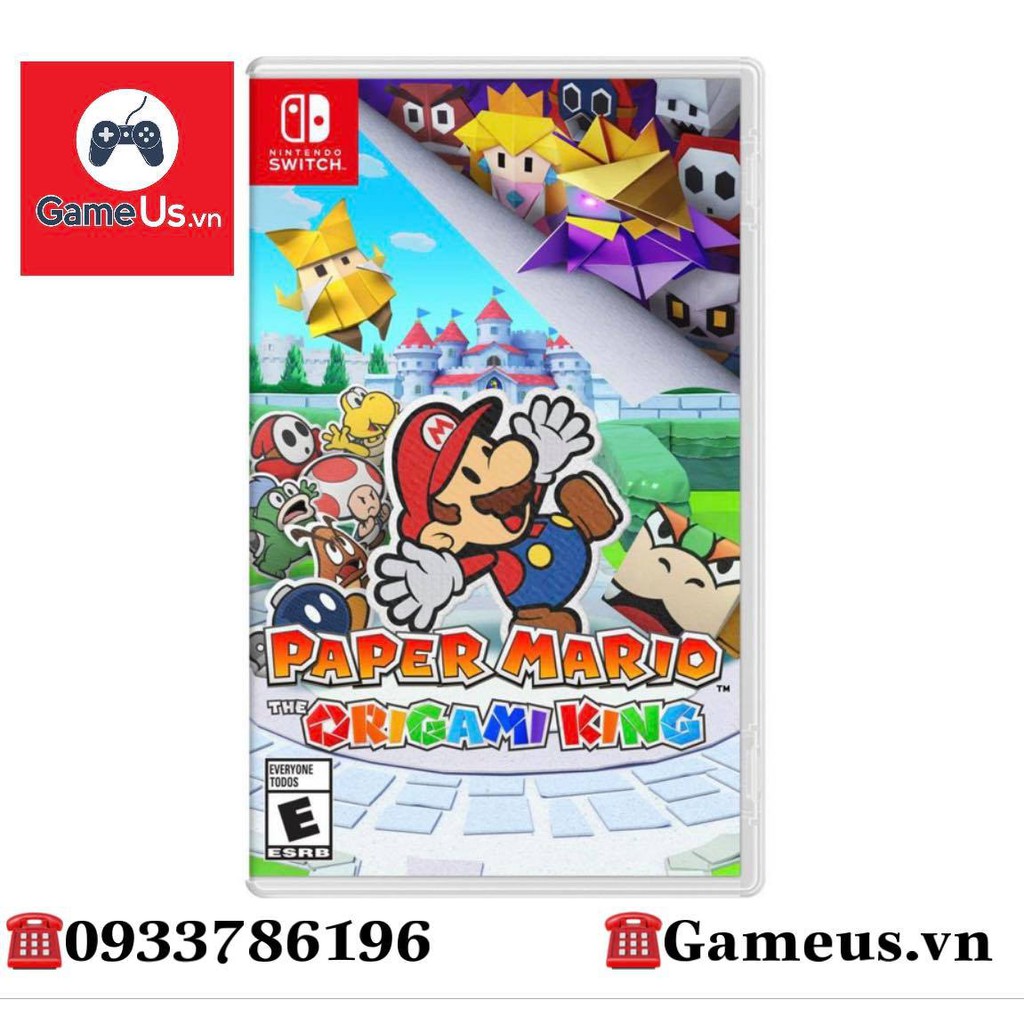 Game Nintendo Switch Paper Mario™ : The Origami King Hệ Us