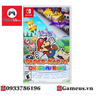 Game Nintendo Switch Paper MarioTM : The Origami King Hệ Us
