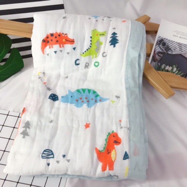 Chăn sợi tre 6 lớp 110×110 cm (C3)