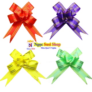 Combo 10 Nơ Rút Màu GÓI QUÀ CỰC ĐẸP [ GIÁ SỐC]