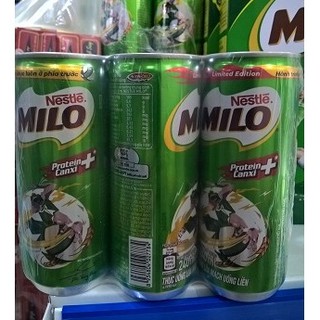 MILO LON 240ML ( Lốc 6 lon)