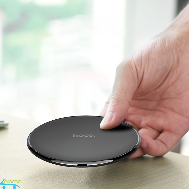 Sạc không dây chuẩn Qi tốc độ 2A HOCO CW6 cho điện thoại