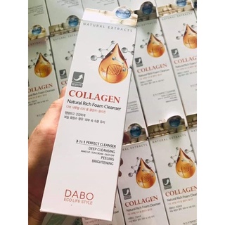 SỮA RỬA MẶT DABO COLLAGEN 180ML