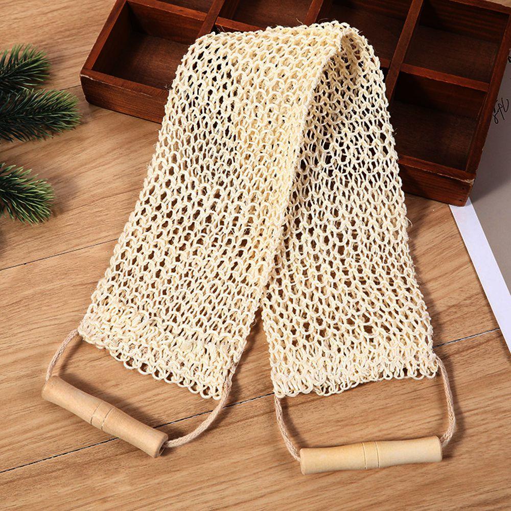 YIYU 1 Bàn Chải Massage Tẩy Tế Bào Chết Làm Sạch Da Đầu Bằng Gỗ