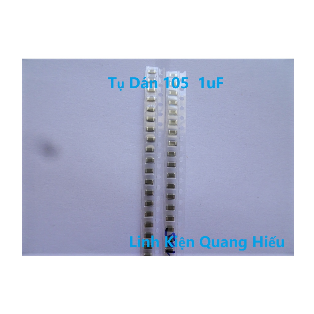 Tụ dán Samsung 104 224 105/50V Tụ gốm các loại 0.1uF 0.22uF 1uF SMD 1206