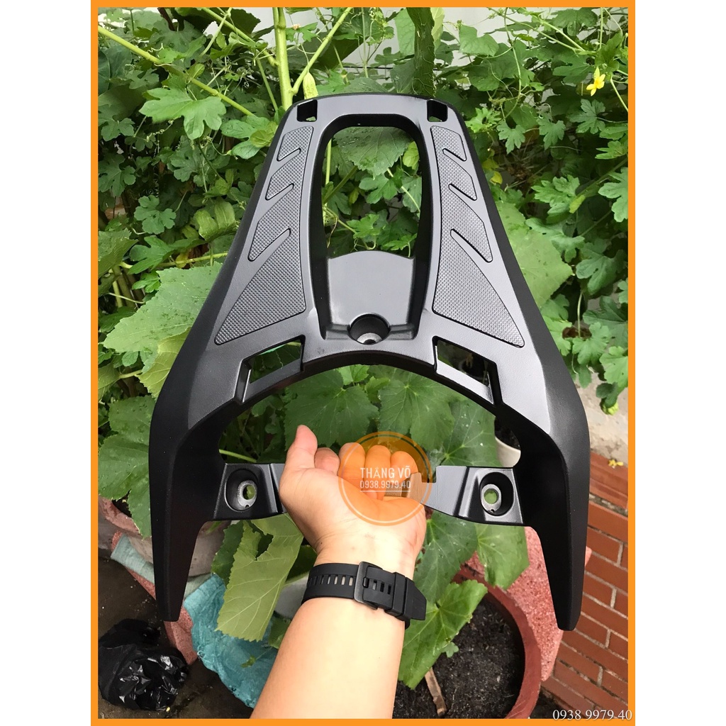 Tay dắt Vision 2021, Cảng Vision 2021 Nhôm nguyên khối mẫu SH 300i cản sau Vision 2021 phụ kiện Visi