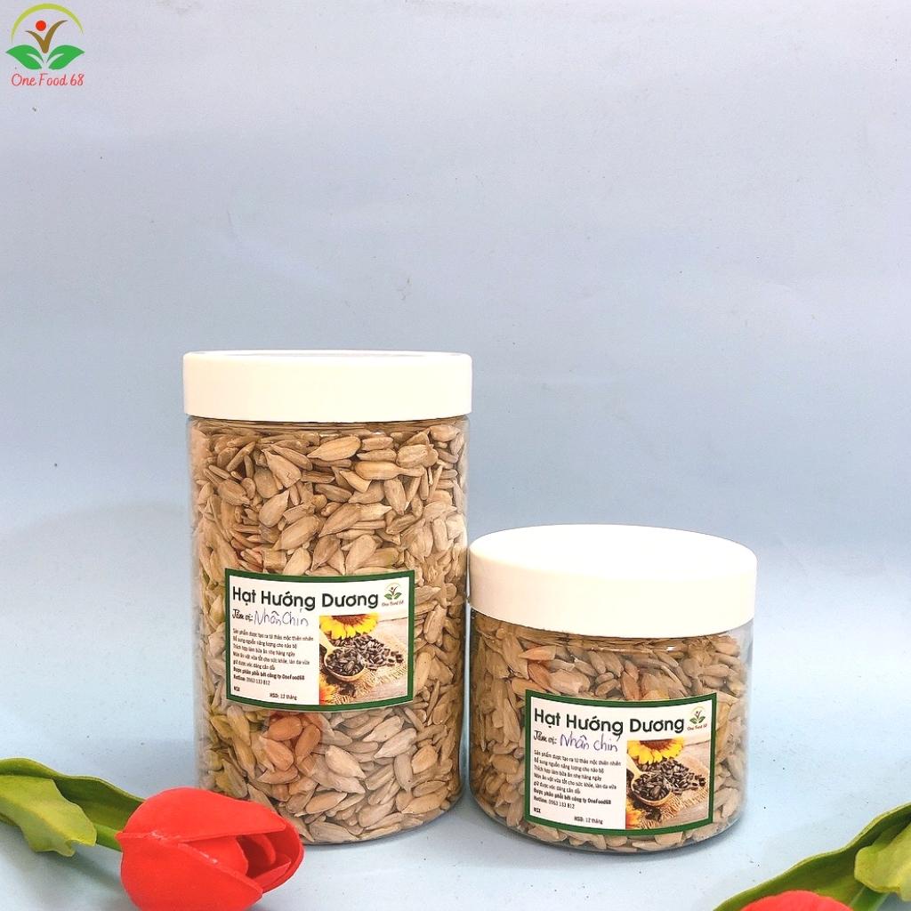Hạt Hướng Dương Tách Vỏ Nguyên Vị Onefood68, Nhân Hạt Hướng Dương Sấy Chín Béo Giòn Thơm Làm Sữa Hạt