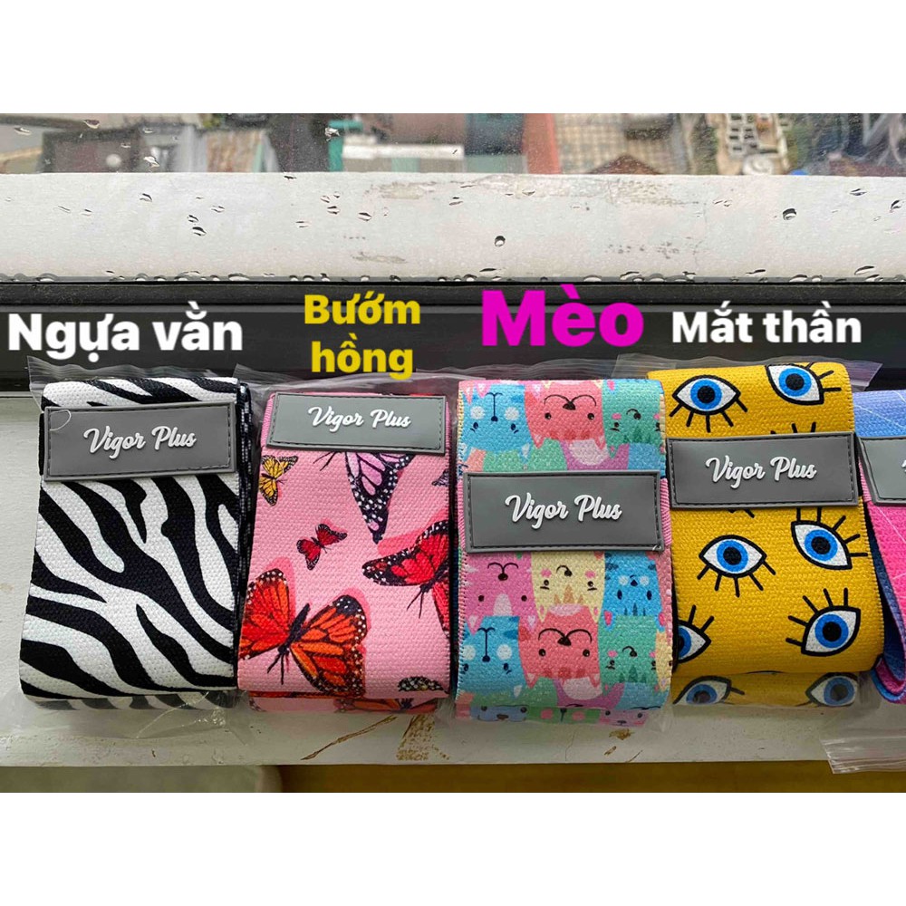 |Hàng độc quyền| Dây band tập mông hoạt hình siêu cute