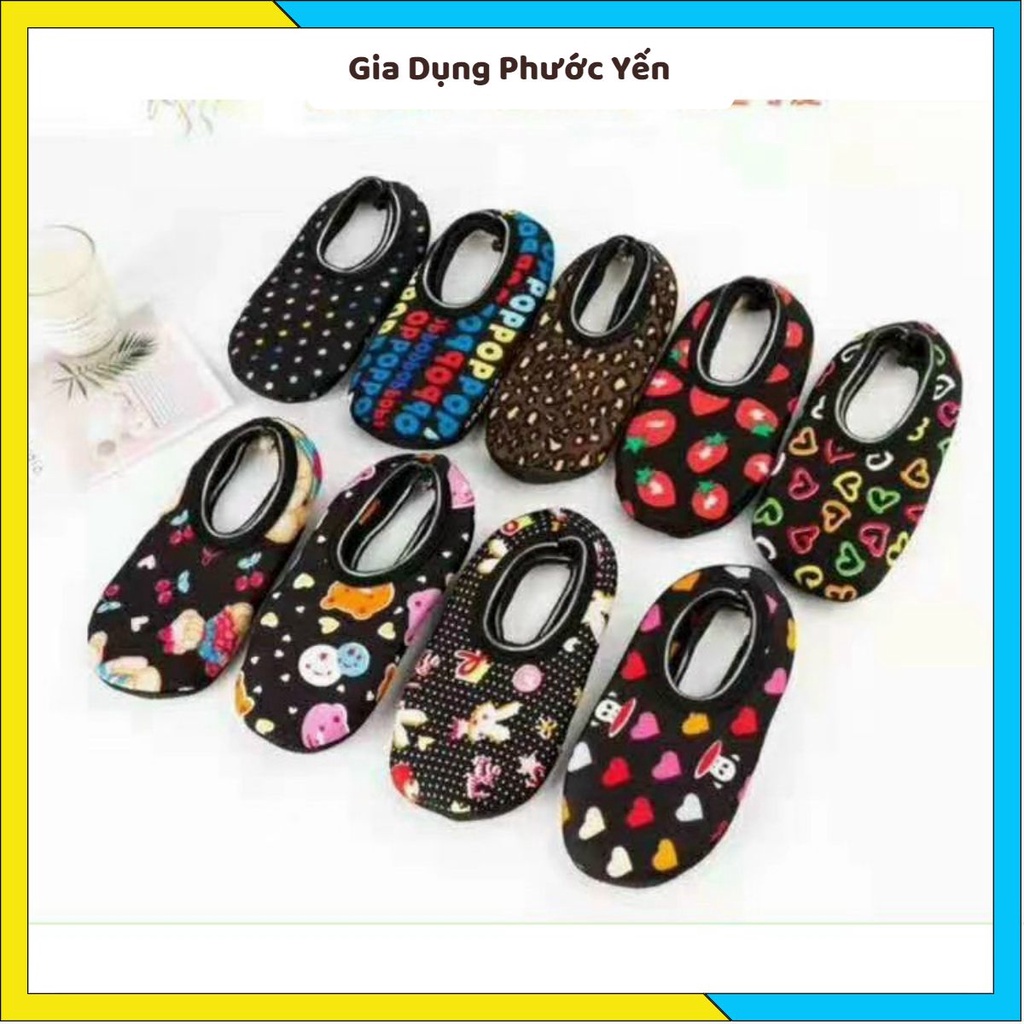 Hài nỉ lót lông chống trượt cho bé (giày nỉ nhung)