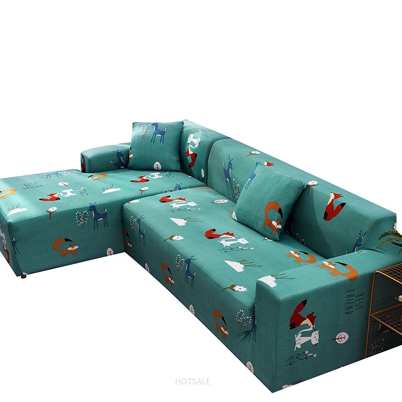 Vỏ bọc ghế sofa co giãn chống bụi toàn diện thông dụng 1~4