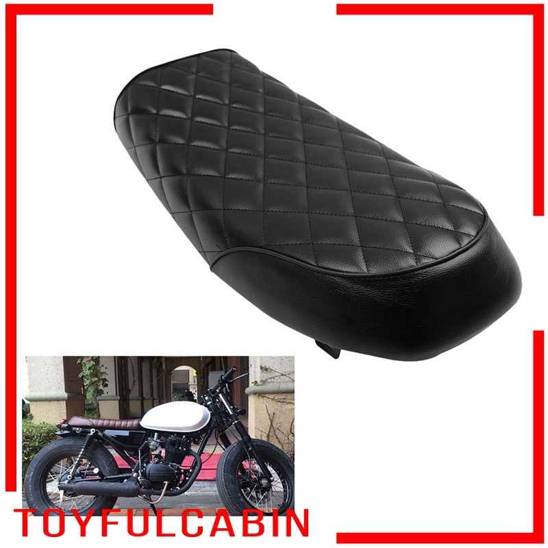 Yên Xe Mô Tô Cafe Racer Bằng Da Mềm