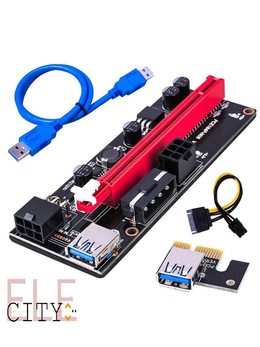 Bộ phụ kiện mở rộng PCI-E 16X / cáp nối dài 009S USB 3.0 dành cho card đồ họa chuyên dụng