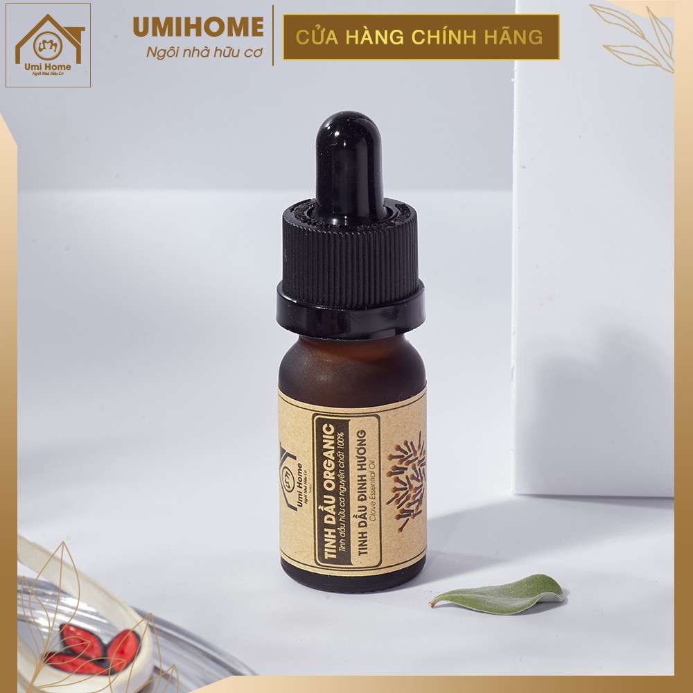 Tinh dầu Đinh Hương hữu cơ UMIHOME 10ml nguyên chất