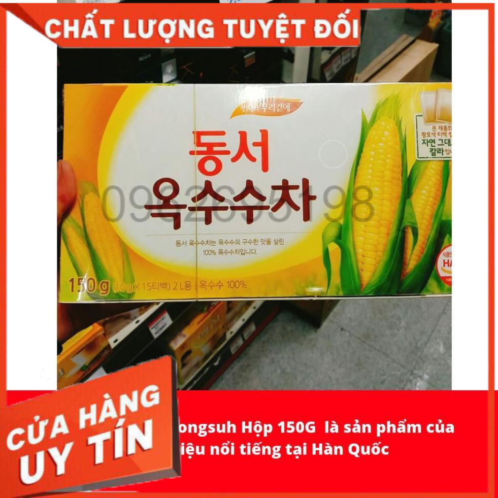 hàng sẵn TRÀ NGÔ TÚI LỌC DONGSUH HÀN QUỐC HỘP 150G hot