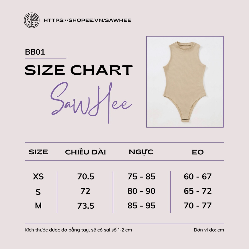 Bodysuit nữ ba lỗ gân trơn phong cách Âu Mỹ BB01 | BigBuy360 - bigbuy360.vn