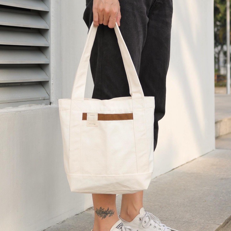 TÚI TOTE ANNIE VIỀN NÂU